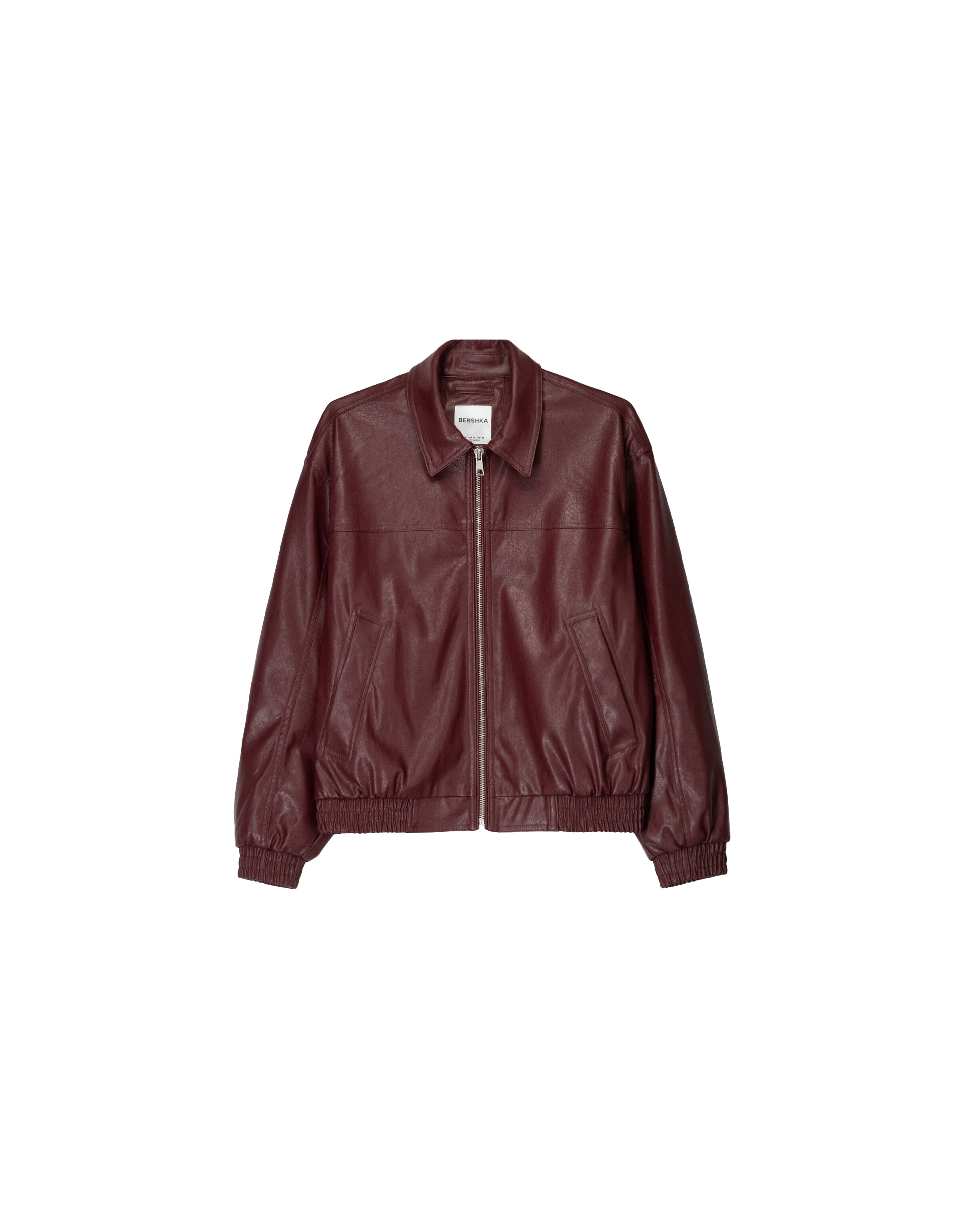 Bershka Between-season jacket in Red: front