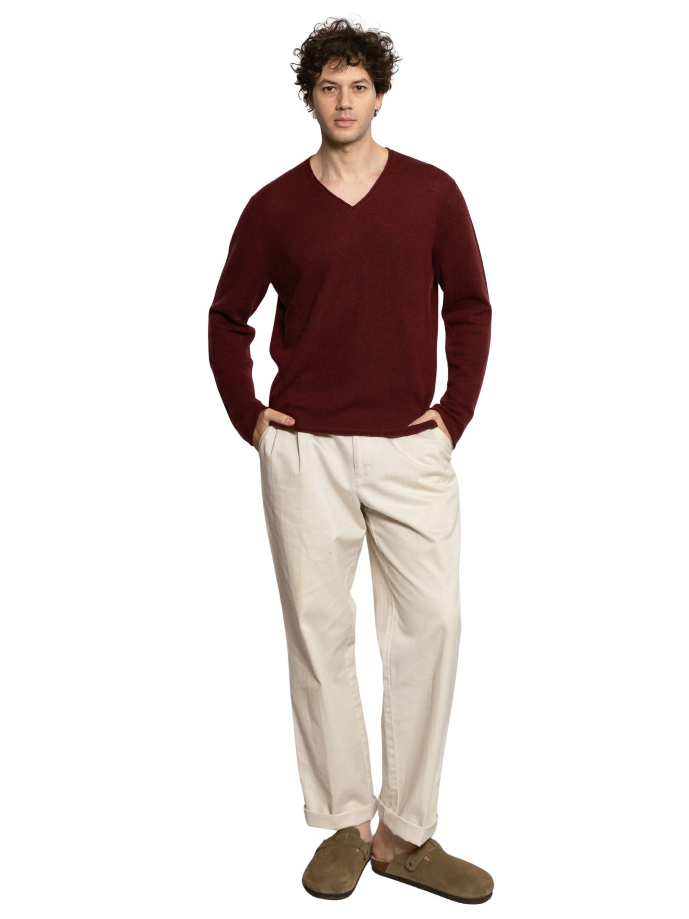 Pull-over 'Wool' LDB en rouge