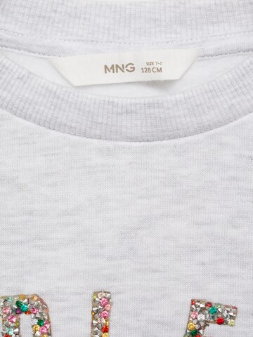 MANGO KIDS Sweatshirt 'ENDLESS' in Grey