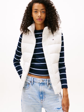 Tommy Jeans Liivi värissä valkoinen: etupuoli