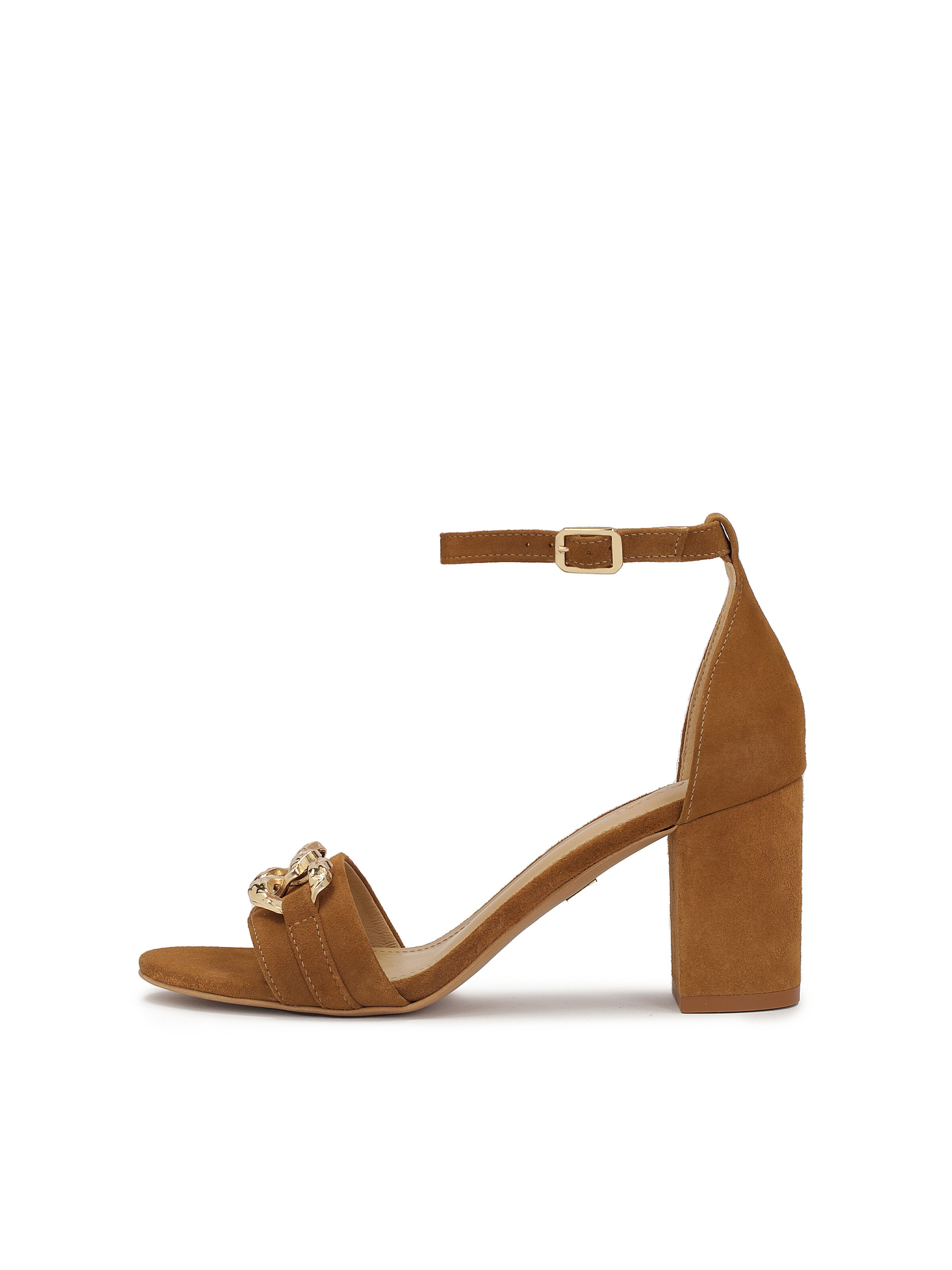 Kazar Sandals in Brown: front