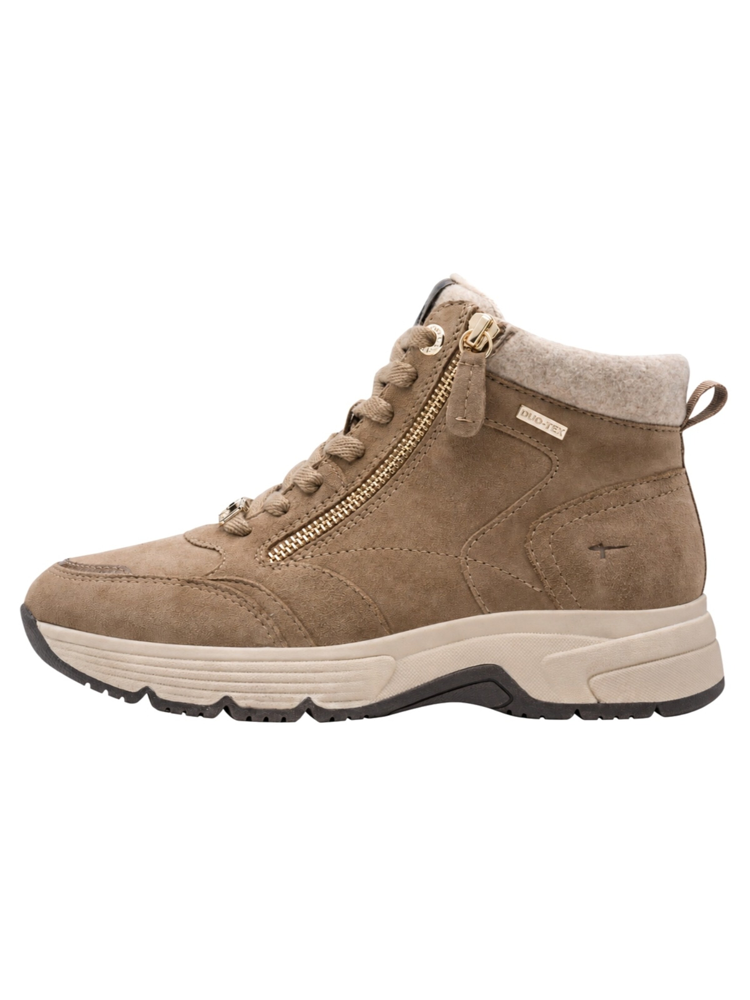 Tamaris Sneakers hoog in Bruin