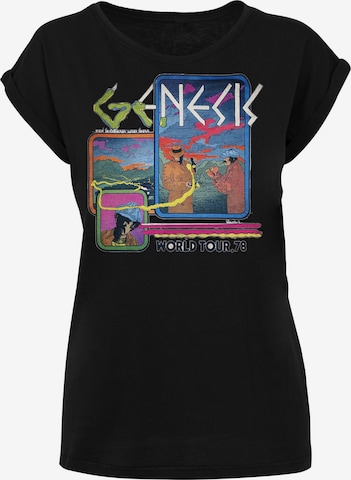 T-shirt F4NT4STIC en noir : devant