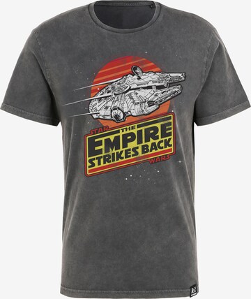 Recovered Shirt 'Star Wars' in Grey: front