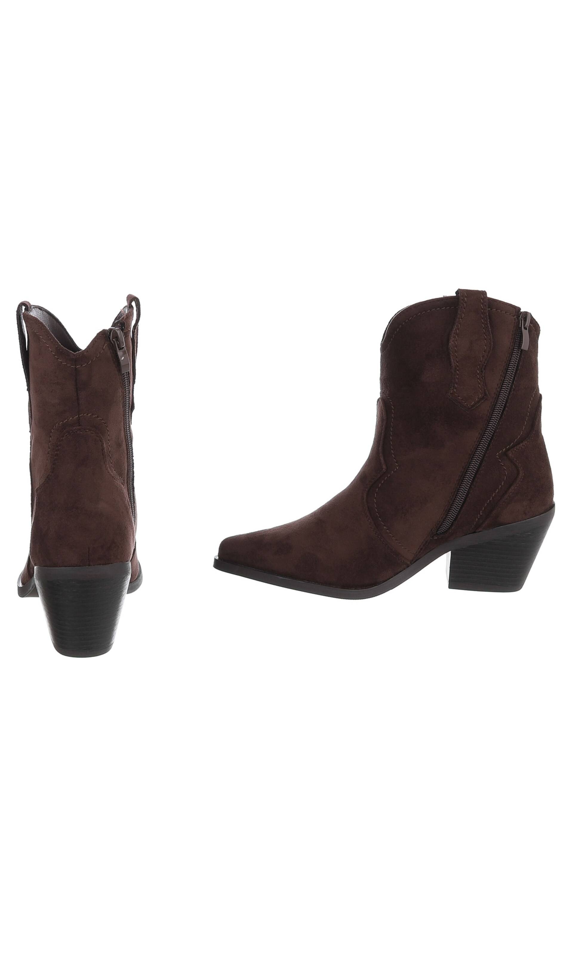 Ital-Design Stiefelette in Braun