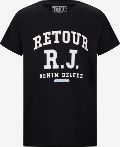 Retour Jeans Majica | svetlo modra / črna / bela barva, Prikaz izdelka