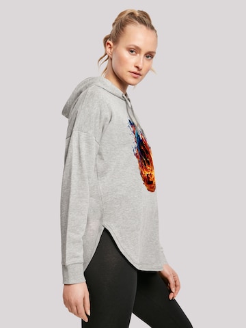 F4NT4STIC Sweatshirt 'Basketball Sports Collection On FIRE' in Grau