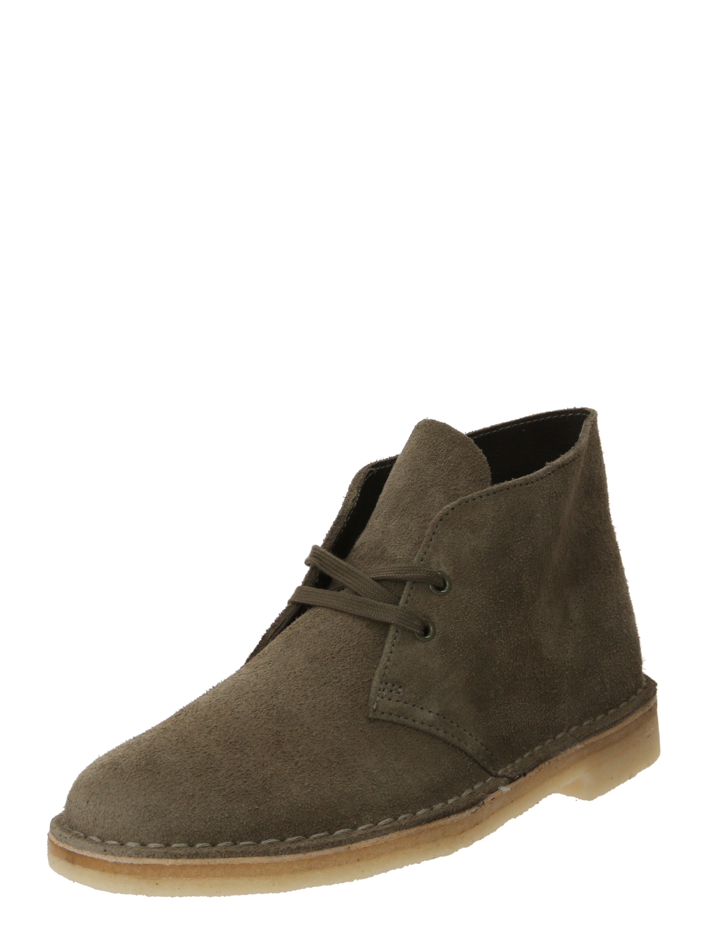 Clarks Originals Chukka Boots in Groen: voorkant