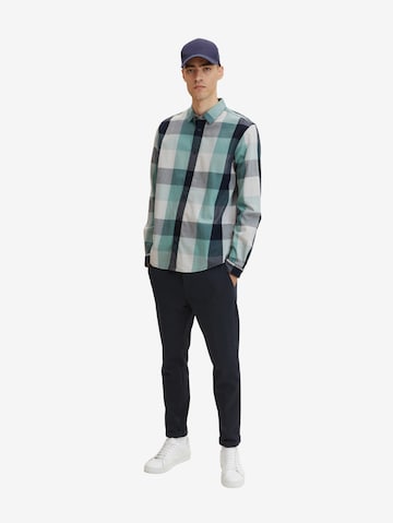 TOM TAILOR Regular Fit Paita värissä vihreä