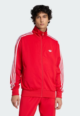Veste de survêtement 'Firebird' ADIDAS ORIGINALS en rouge : devant