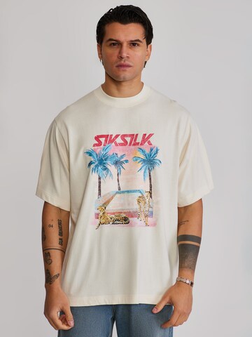 SikSilk Shirt in Beige: front