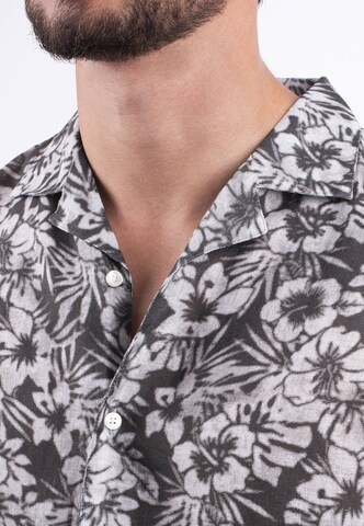 Panareha Regular fit Button Up Shirt 'MAUI' in Grey