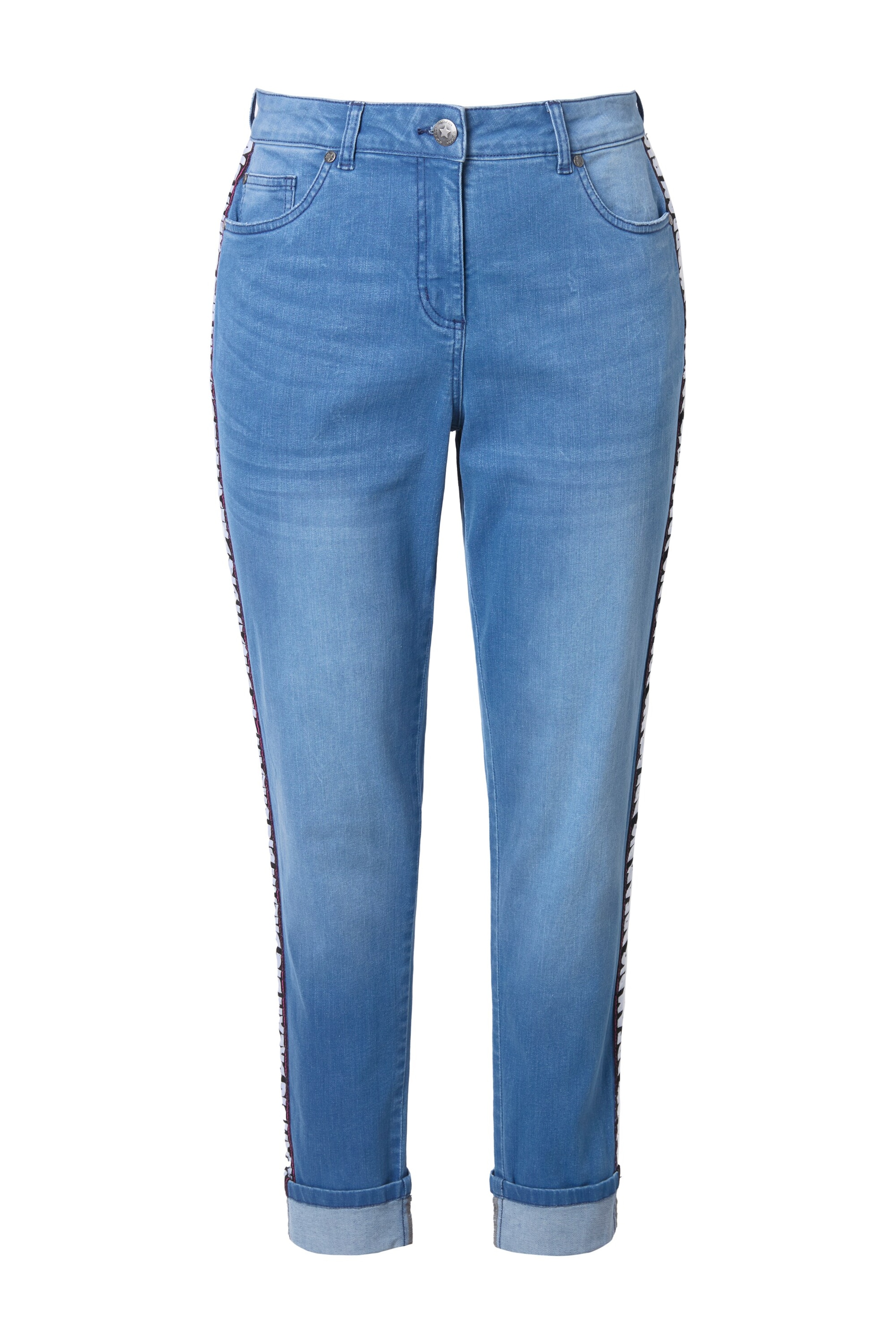 Angel of Style Skinny Jeans in Blauw: voorkant