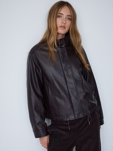 Next Between-Season Jacket in Brown: front
