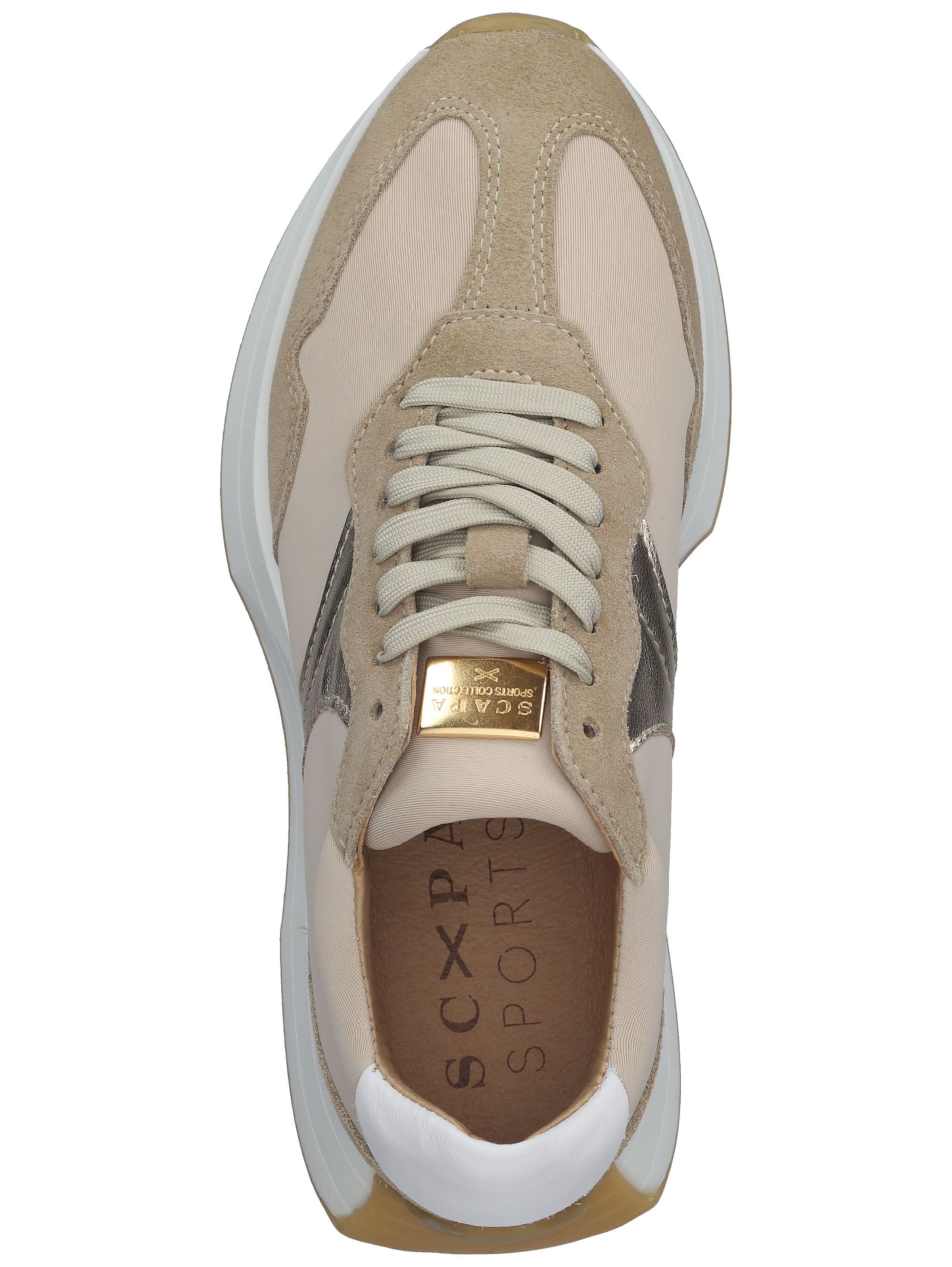 Baskets basses SCAPA en beige