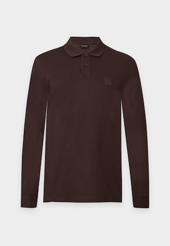 T-Shirt 'Passerby' BOSS en marron : devant