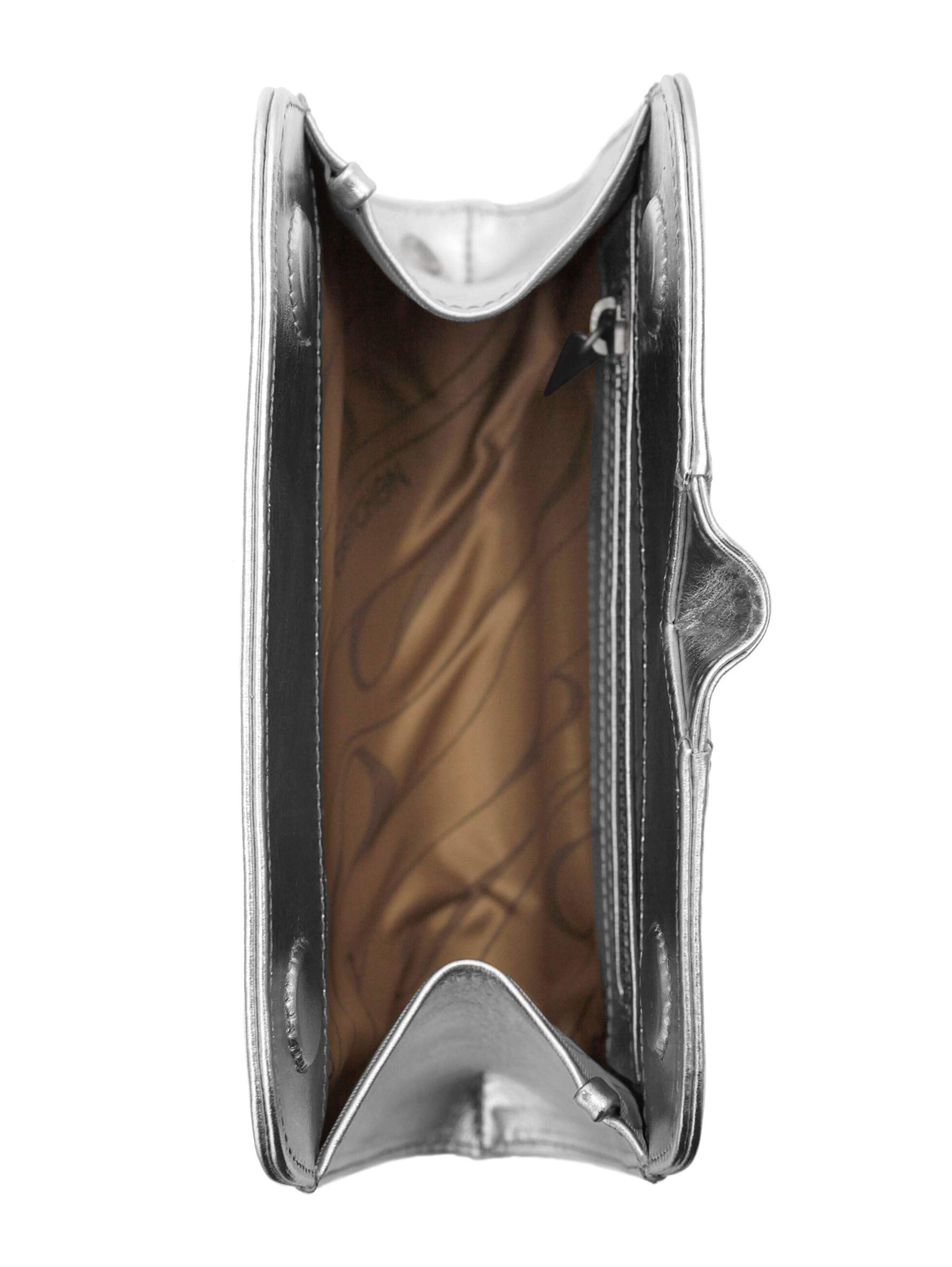 Gretchen Clutch in Silver