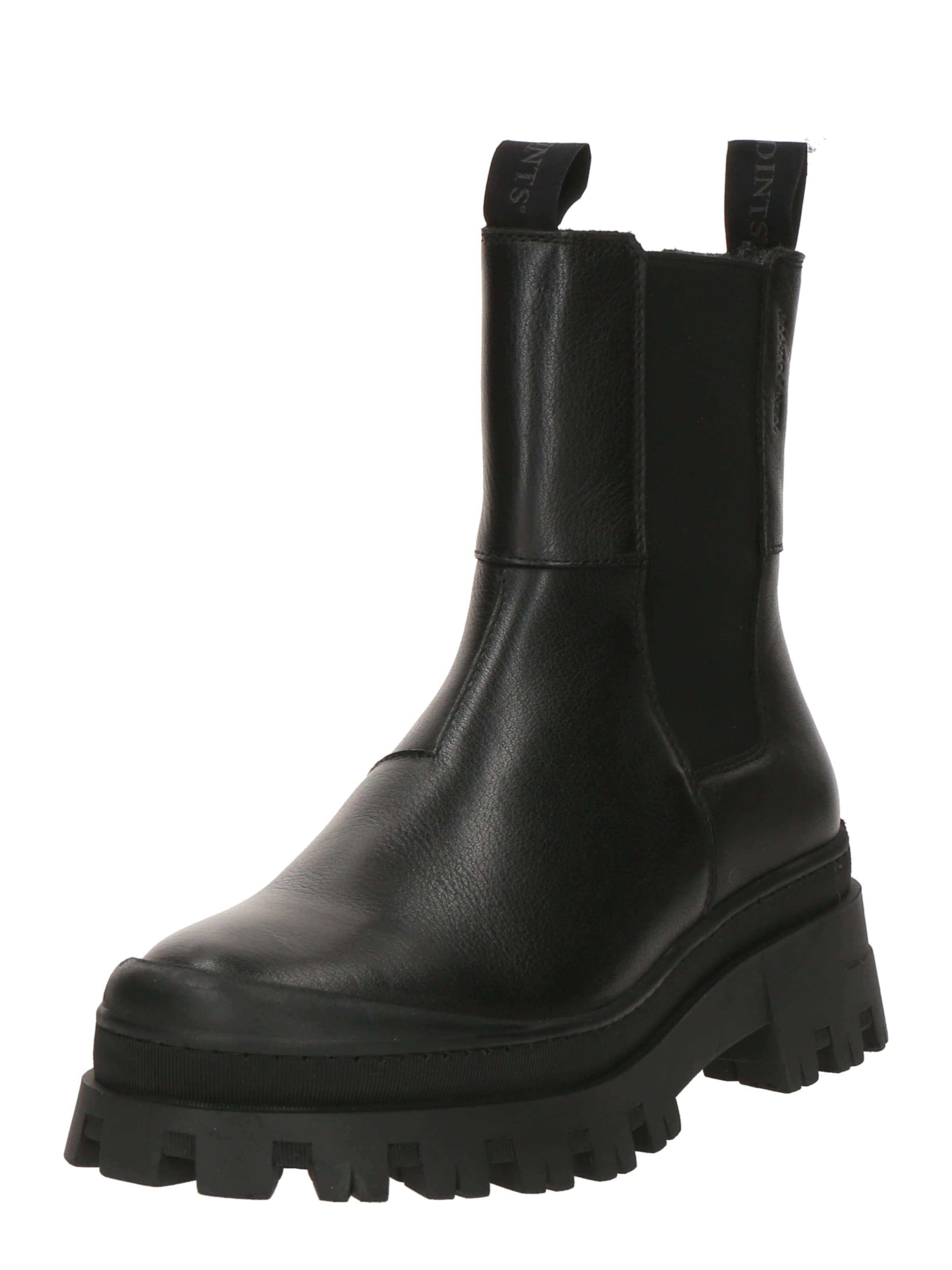Ten Points Chelsea boots in Black: front
