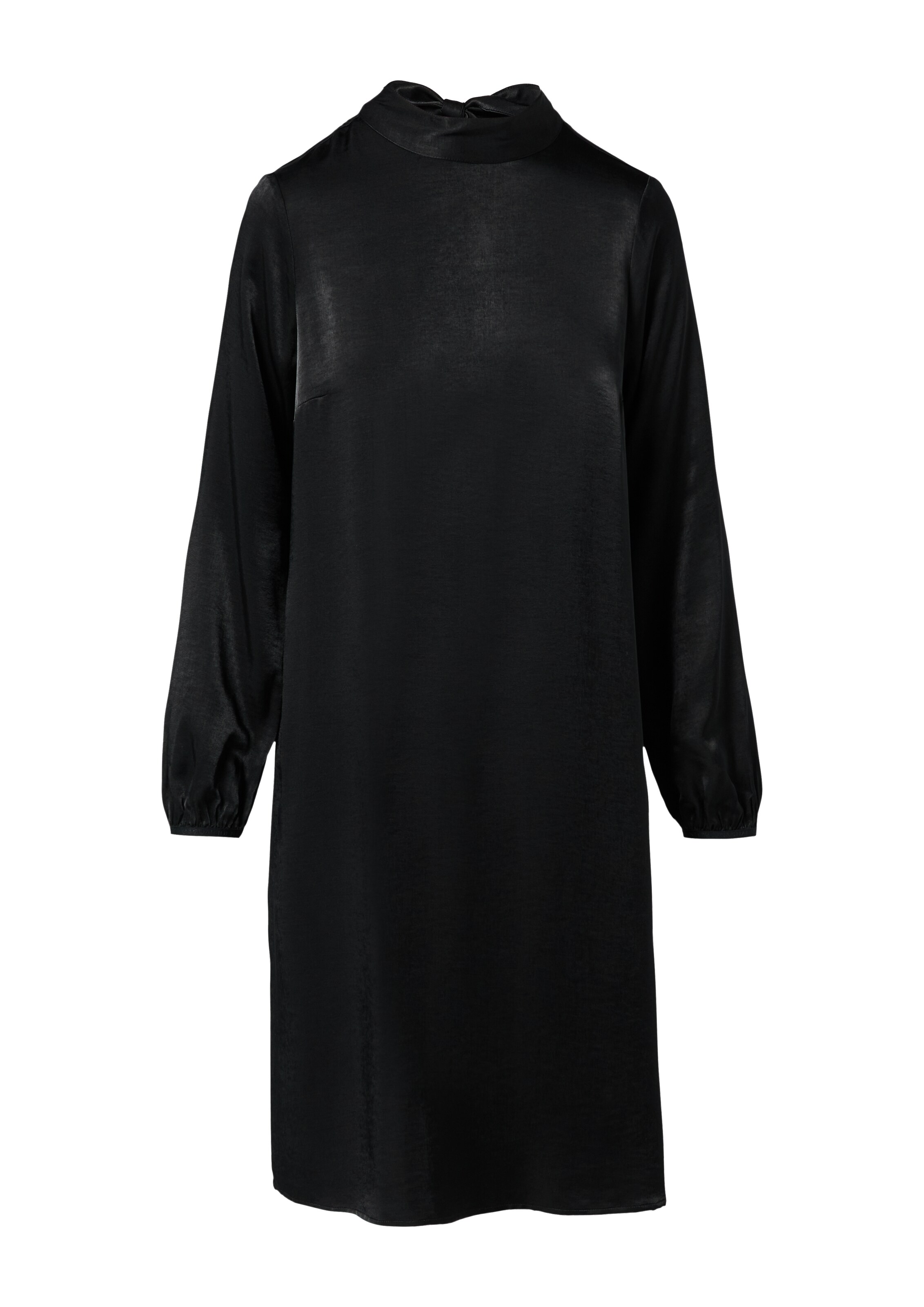 comma casual identity Kleid in Schwarz: Vorderseite