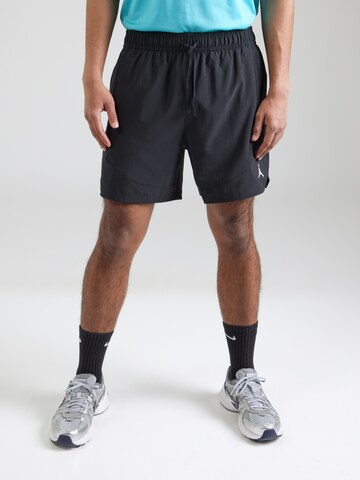 Regular Pantaloni sport de la Jordan pe negru: față