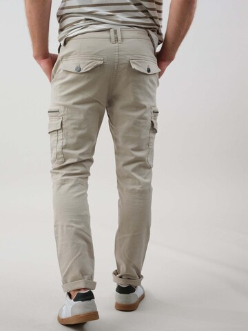 Deeluxe Tapered Cargo Pants 'Danakil' in Grey