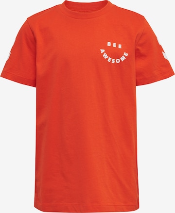 Hummel Shirt 'Optimism' in Red: front