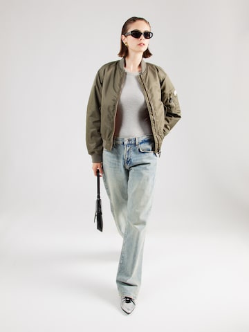 žalia GUESS JEANS Demisezoninė striukė