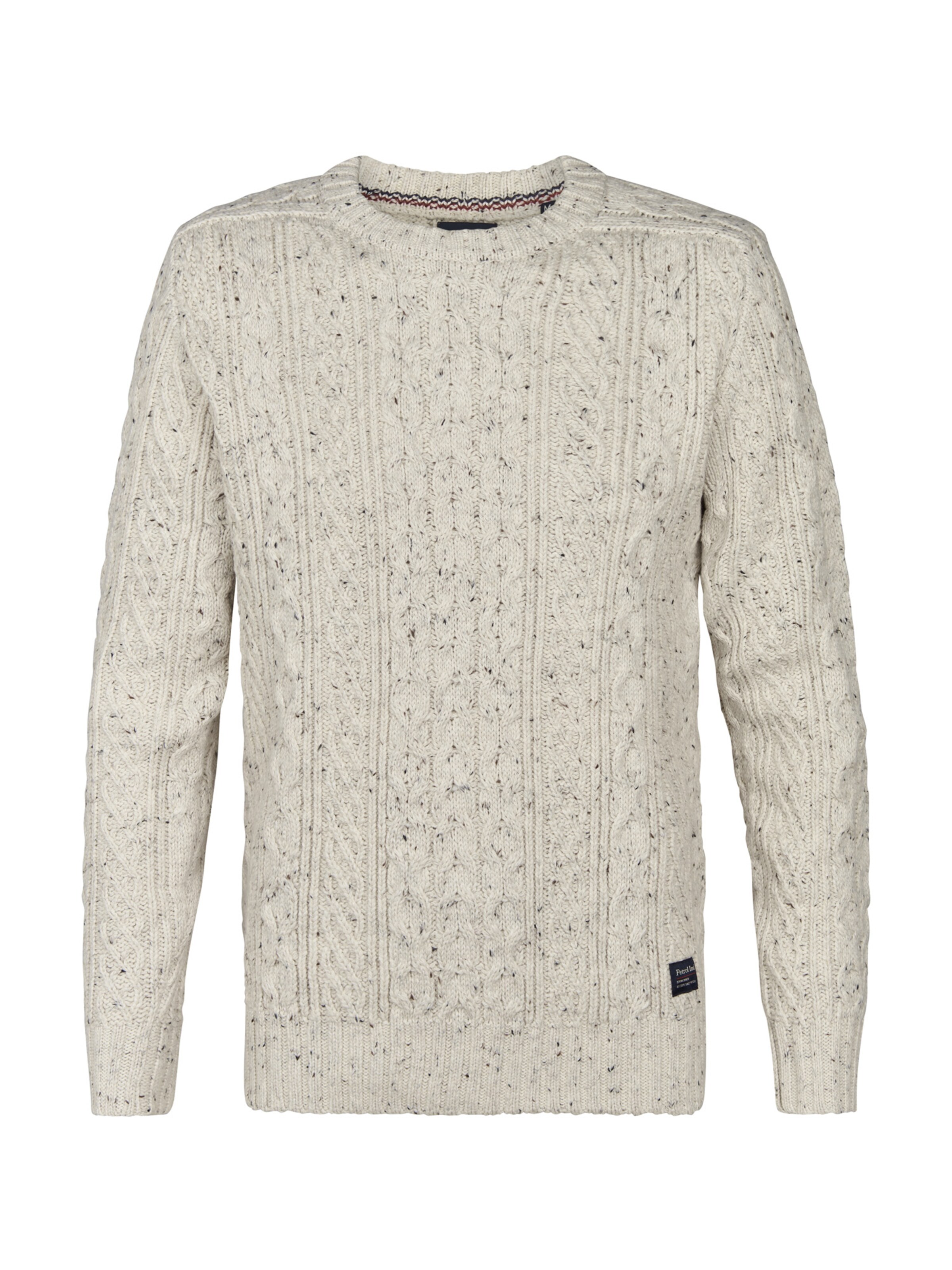 Petrol Industries Svetr – béžová: přední strana