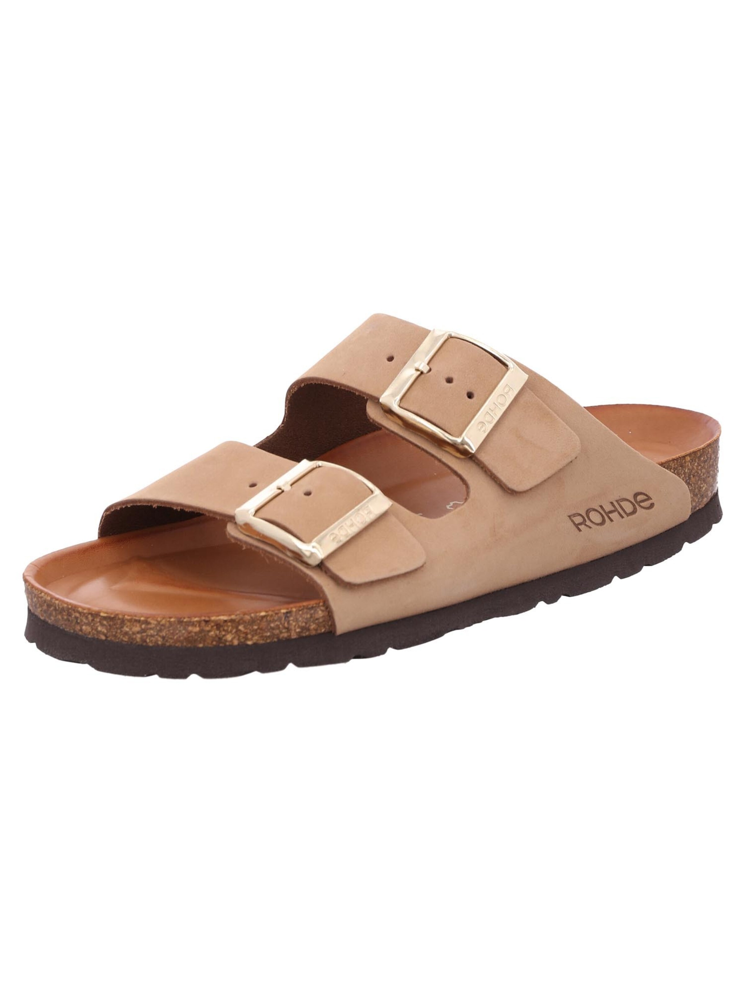 ROHDE Pantolette 'Alba'‌‌‌‌‌‌‌‌‌ in Beige: Vorderseite