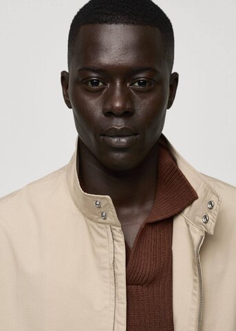 MANGO MAN Jacke 'Jonh' in Beige
