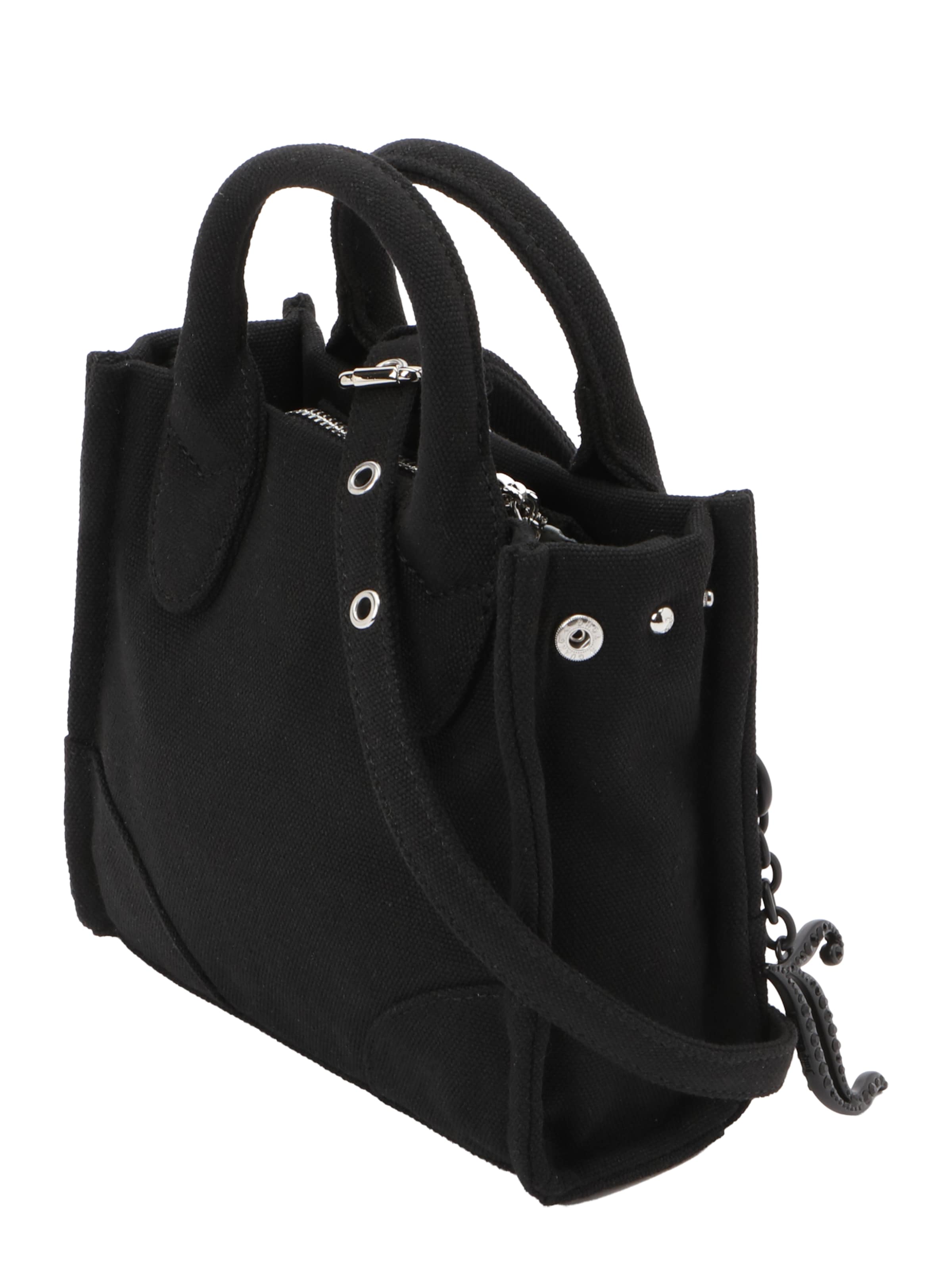 Juicy Couture Дамска чанта в черно: отстрани