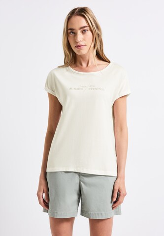 STREET ONE Shirt in White: front