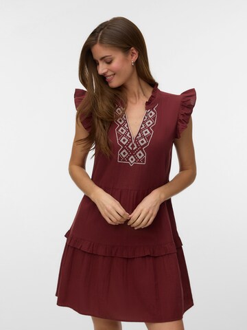 VERO MODA Kleid in Rot: Vorderseite