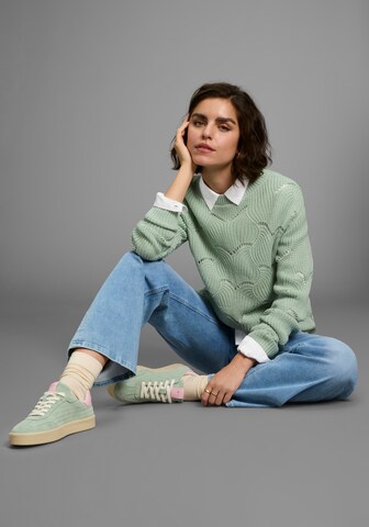 LAURA SCOTT Pullover in Grün