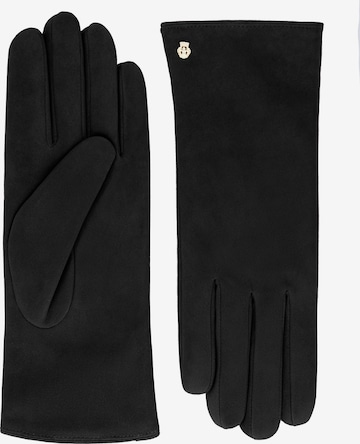 Gants 'KIEW' Roeckl en noir : devant