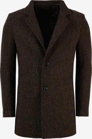 Buratti Winter Coat in Brown: front