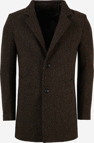 Buratti Winter Coat in Brown: front