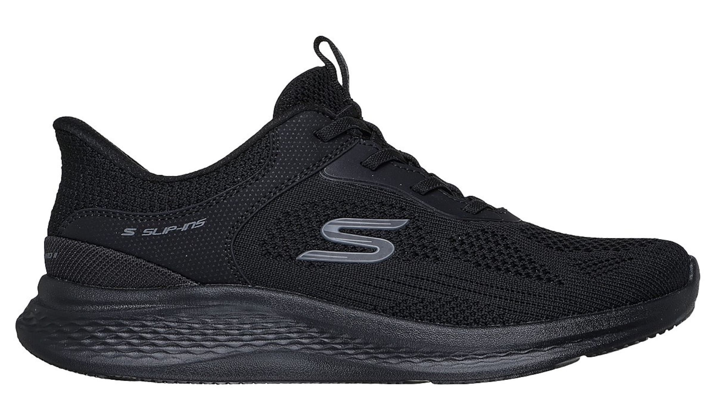 SKECHERS Slip-On in Schwarz: Vorderseite