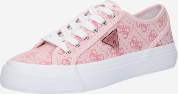 GUESS - Zapatillas deportivas bajas 'Jelexa' en rosa: frente