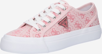 GUESS Baskets basses 'Jelexa' en rose / rose, Vue avec produit