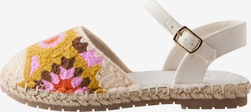 Next Sandal in Beige: front