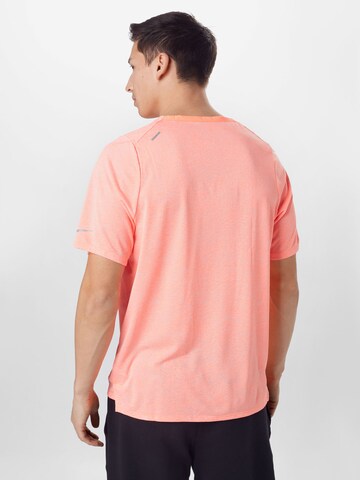T-Shirt fonctionnel 'Rise 365 Run Division' NIKE en orange