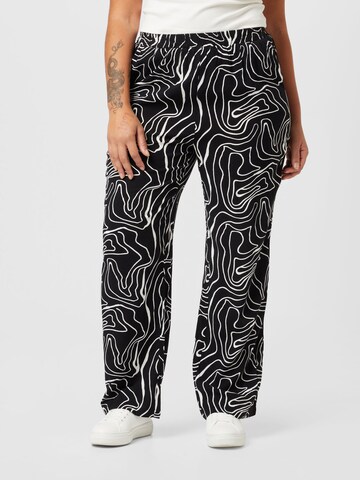 ONLY Carmakoma Loose fit Pants 'DES ALLIE' in Black: front