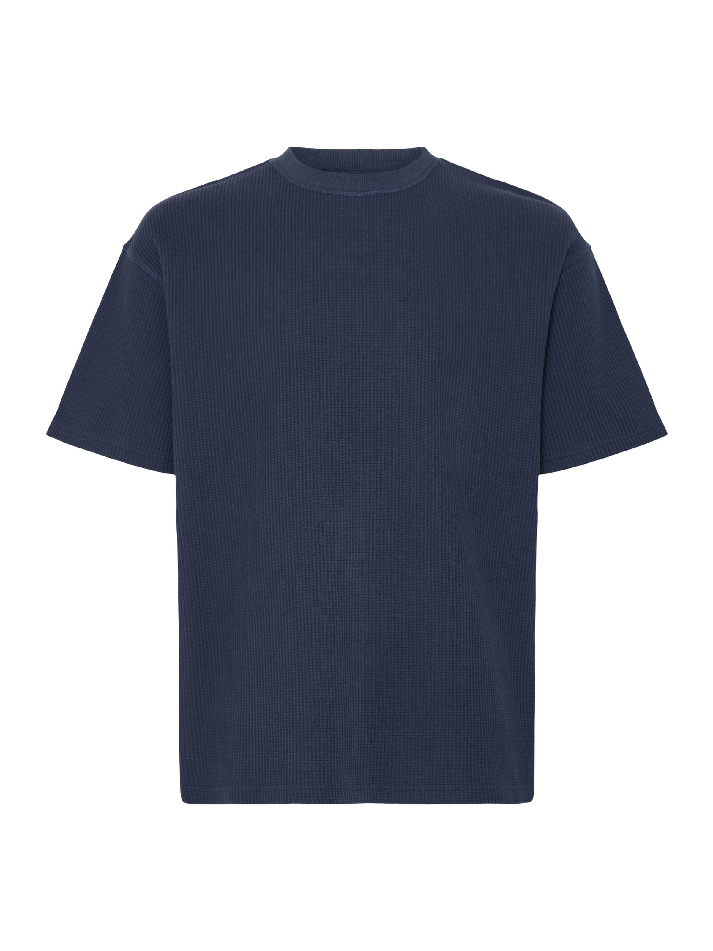 !Solid - Camiseta 'SDDanton Waffle' en azul: frente