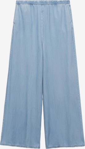 MANGOWide Leg/ Široke nogavice Traperice 'SIROS' - plava boja: prednji dio