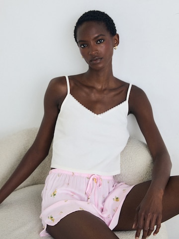 Hunkemöller Shorty 'Lemon' i pink