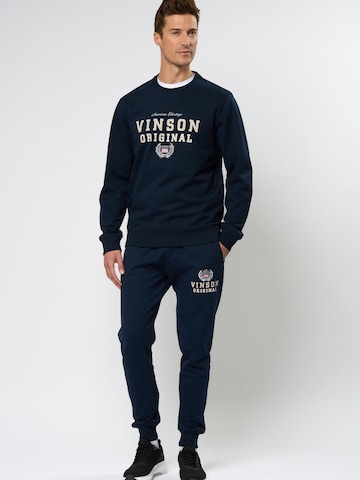 VINSON Trui 'Randy' in Blauw