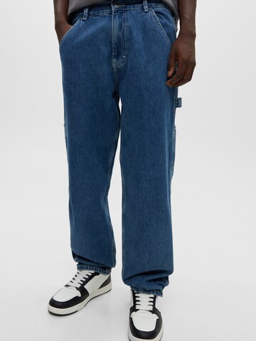 Pull&Bear Loose fit Jeans in Blue