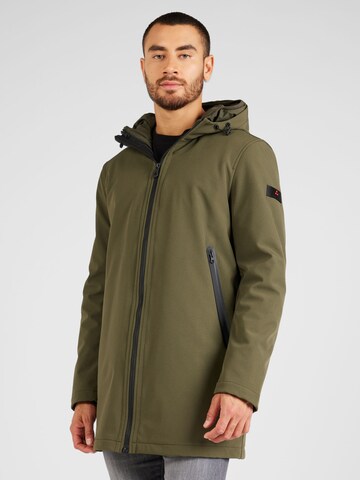 Peuterey Between-Season Jacket in Green: front