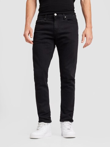 Calvin Klein Úzky strih Džínsy - Čierna: predná strana